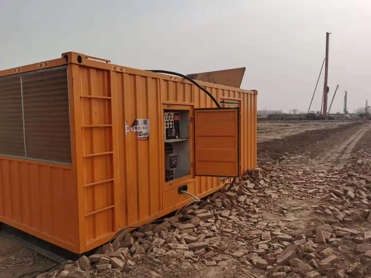 雨城发电车租赁-柴油发电机组的安装须知