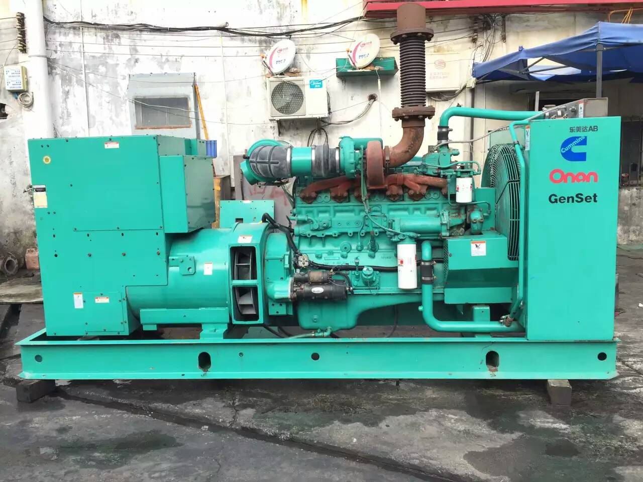 雨城租赁发电机-柴油发电机不正常冒烟的原因